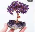 Amethyst Healing Crystals Stones Tree