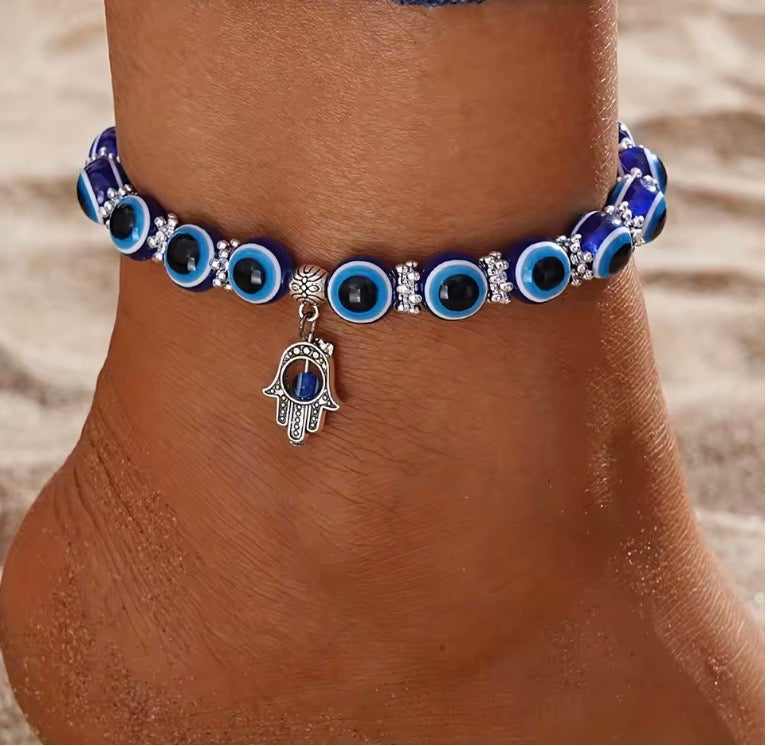 Evil Eye Charm Anklet