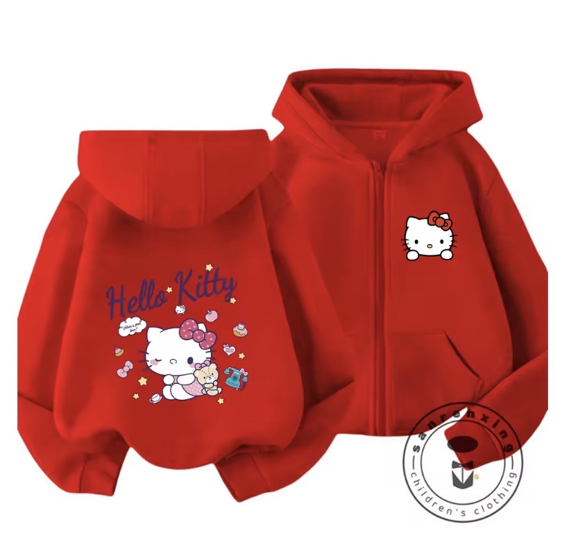 Hello Kitty Zip Hoodie
