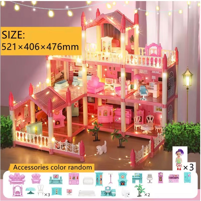 Girls Toddler Doll House