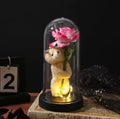 Eternal Rose Flower Artificial Rose LED