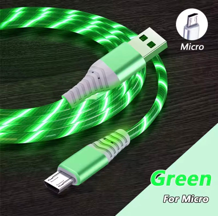 LED Flow Charging Cable