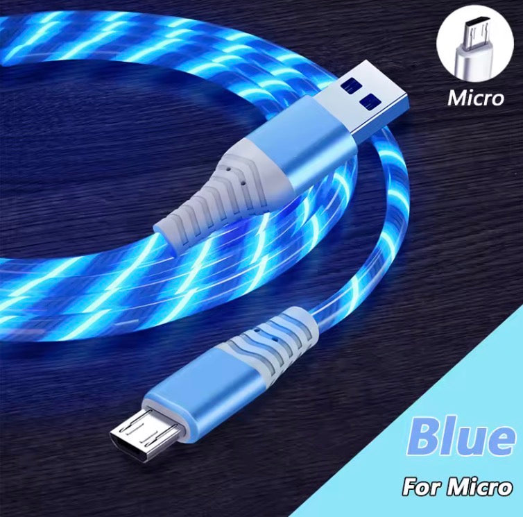 LED Flow Charging Cable