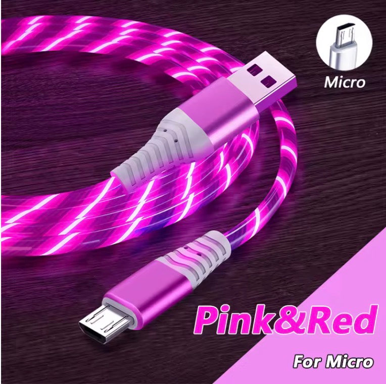LED Flow Charging Cable