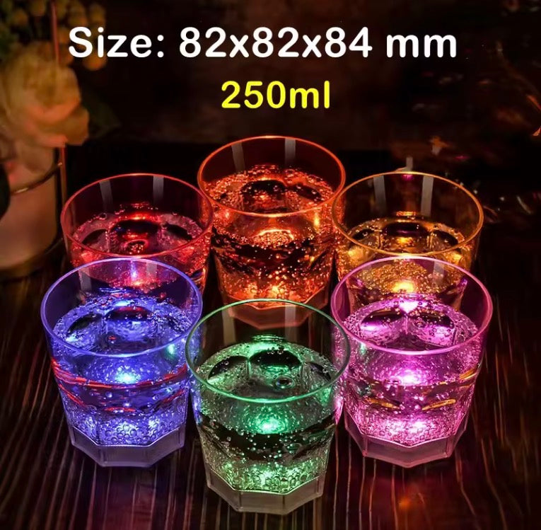 6Pcs/lot Liquid Active LED Cup