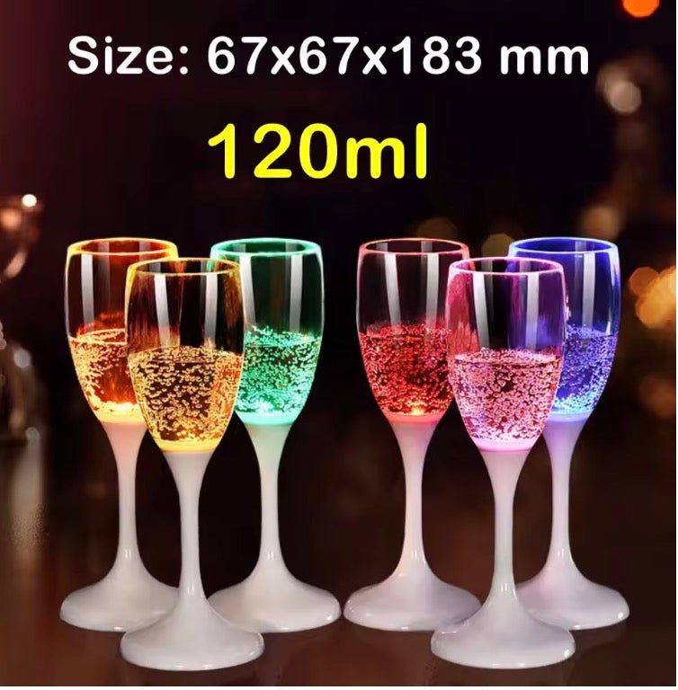 LED Champagne Flutes