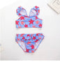 Print Swimwear Girls Bikini Set