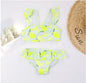 Print Swimwear Girls Bikini Set