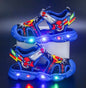 Disney Cute Boys Superhero Sandals