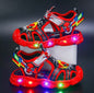 Disney Cute Boys Superhero Sandals