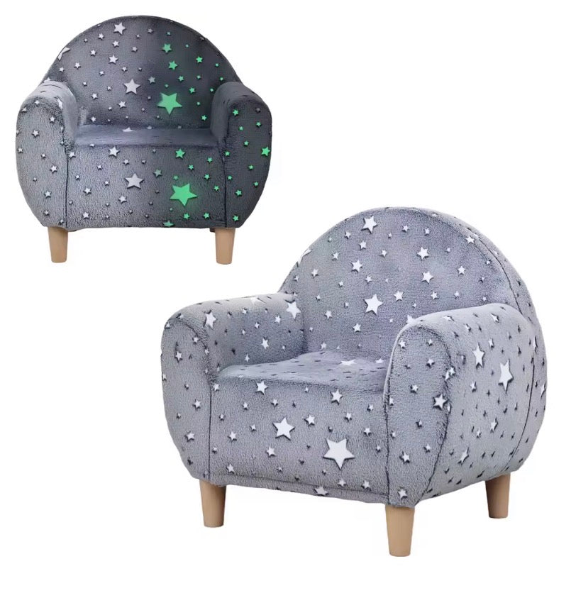 Kids Armchair, Glow in the Dark Chair