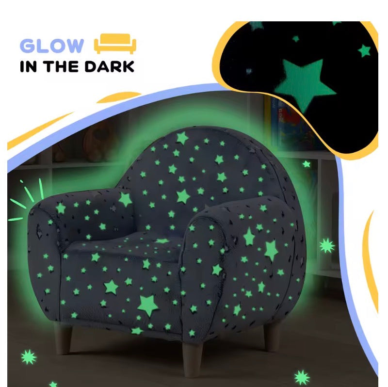 Kids Armchair, Glow in the Dark Chair