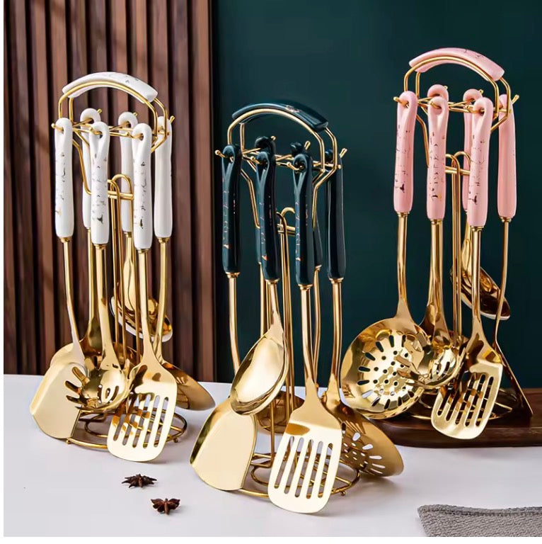 7 Piece Kitchen Utensil Set