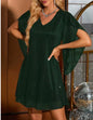 Sequin Capesleeve dress