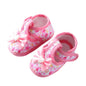 Baby Girls Flat Shoes, Soft Sole Bowknot Flower Print