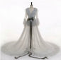 Women's Elegant Mesh Lingerie Nightgown Floor Length