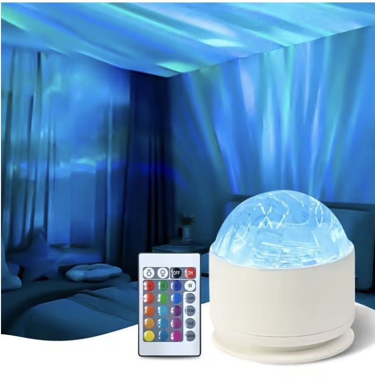Starry Sky Galaxy Northern Aurora/Water Ripple LED Night Light