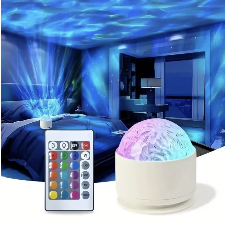 Starry Sky Galaxy Northern Aurora/Water Ripple LED Night Light