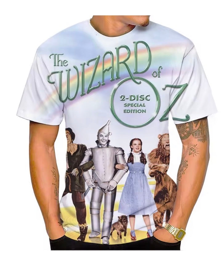 The Wizard of Oz 3D Printed T-Shirt