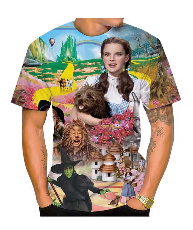 The Wizard of Oz 3D Printed T-Shirt