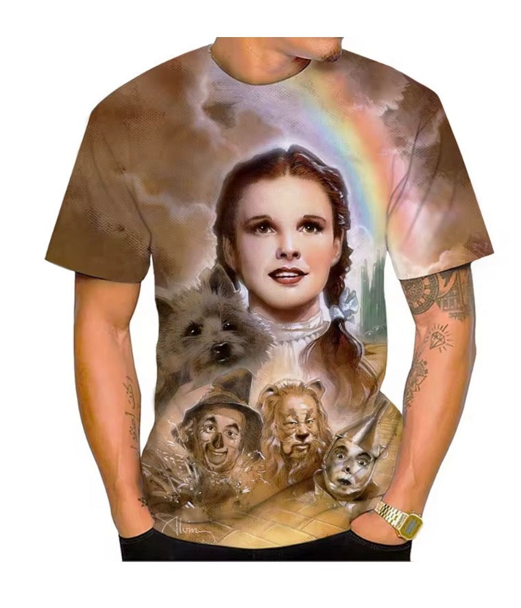 The Wizard of Oz 3D Printed T-Shirt