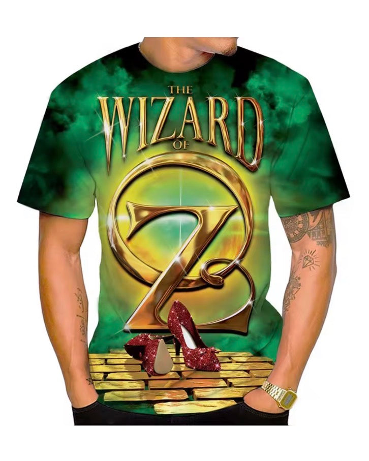 The Wizard of Oz 3D Printed T-Shirt