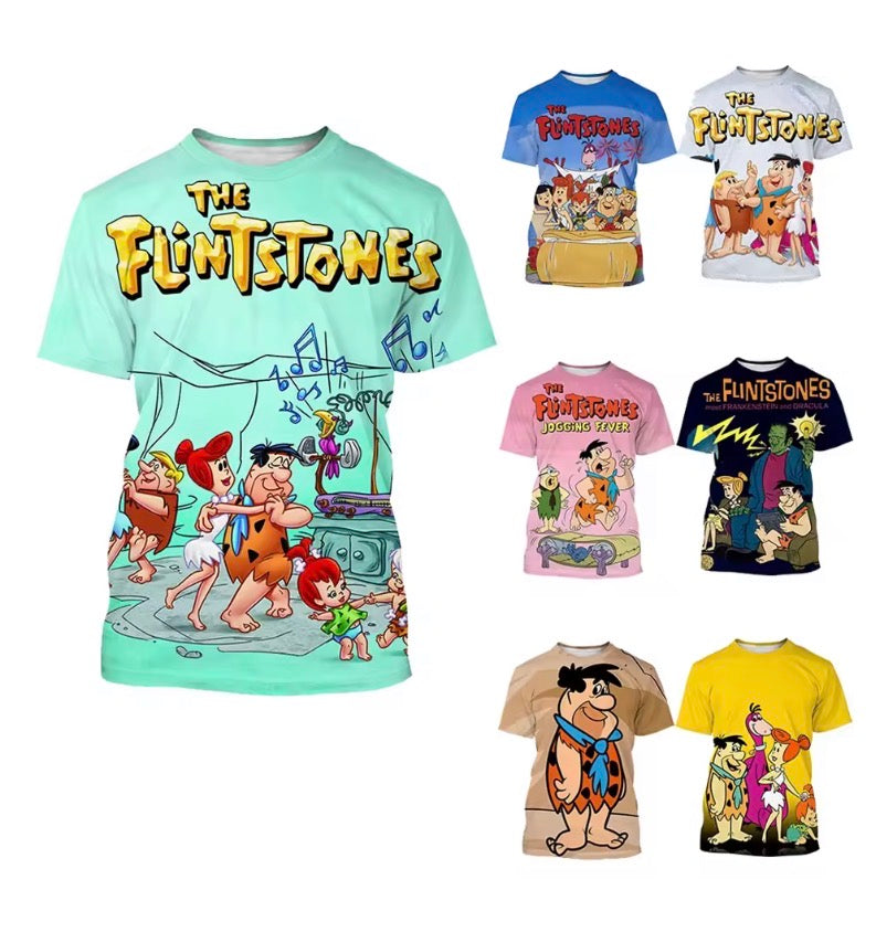 The Flintstones Cartoon T-Shirt