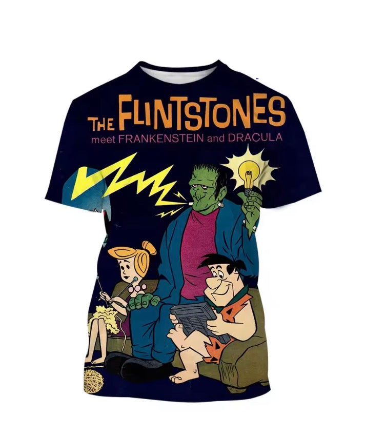 The Flintstones Cartoon T-Shirt