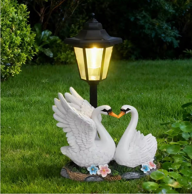 Simulation Swan Garden Landscaping Ornament