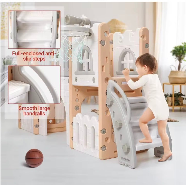 Kids Slide 8 In 1, Large Toddler Slide Playground