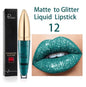 Shiny Lip Gloss Waterproof Diamond Shimmer Glitter Lips