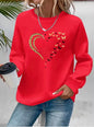 Style Of Long-Sleeved, Large-Sized Sweatshirt