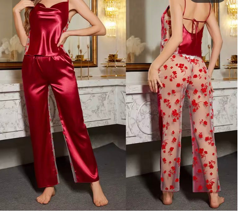 Women's Luxury Silk Pyjamas Satin