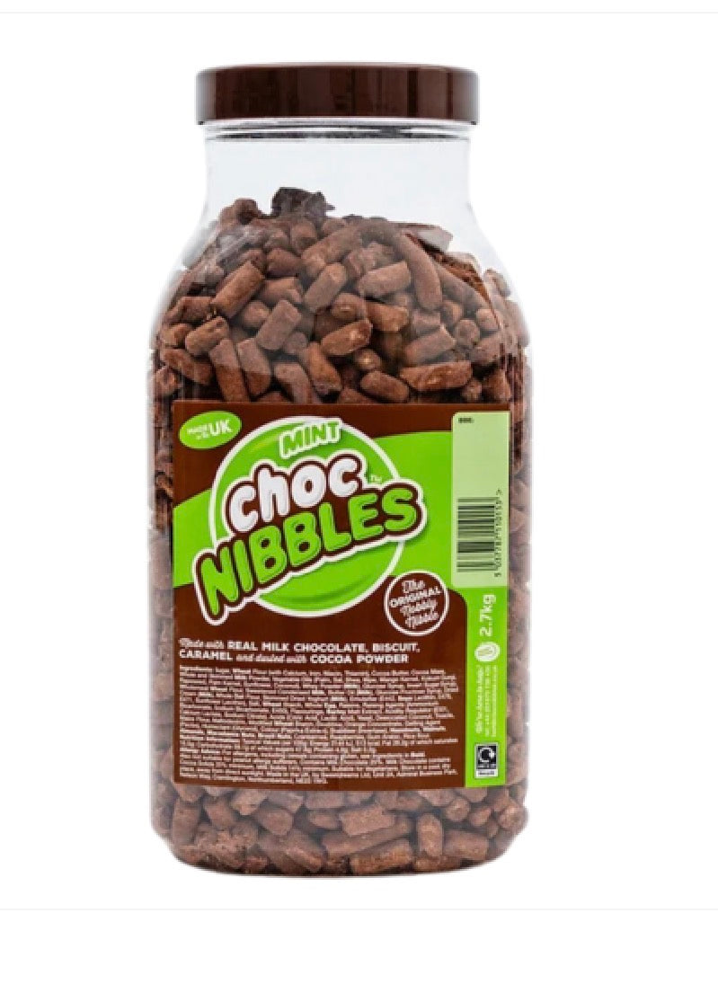 Chocolate Mint Nibbles 2.7Kg Jar