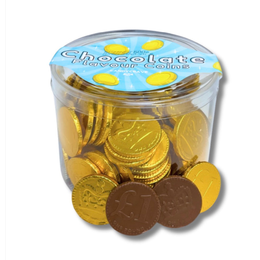 Chocolate Flavour Coins 500g