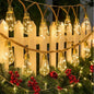 Solar Fairy Lights with 25/15/10 Unbreakable Clear Bulbs