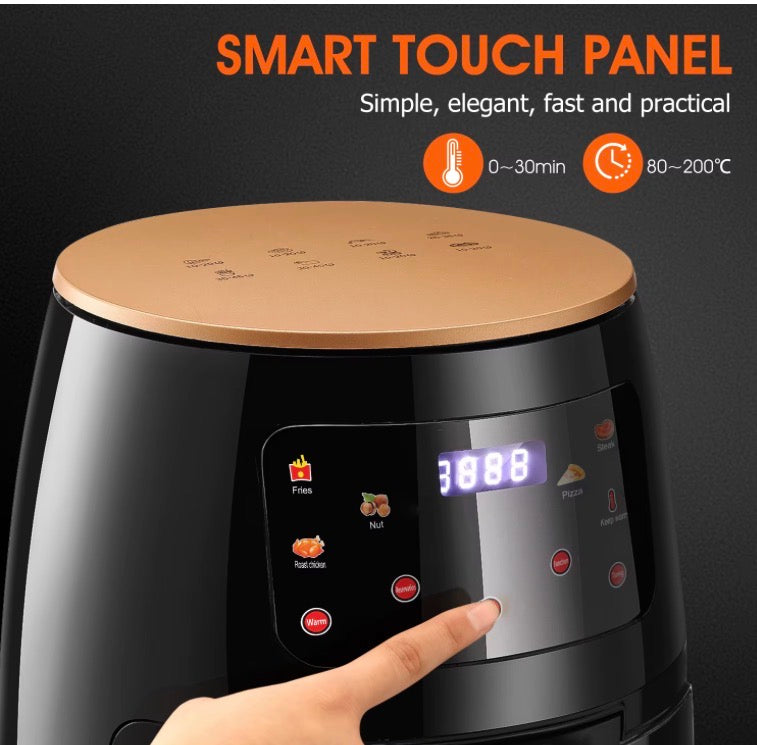 Air Fryer, 6QT Airfryer Oven with Viewing Window