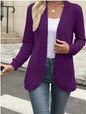 New Solid Color Casual Ribbed Brushed Patchwork