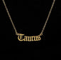 Zodiac Sign Astrology Necklace