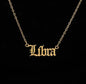 Zodiac Sign Astrology Necklace
