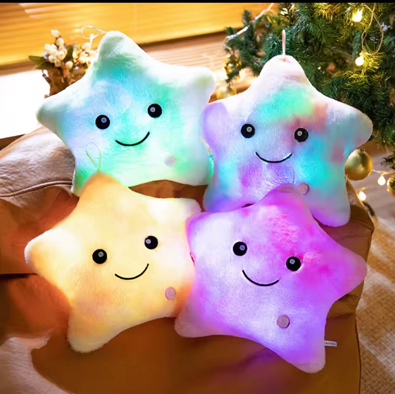 LED Light Star Plush Toy