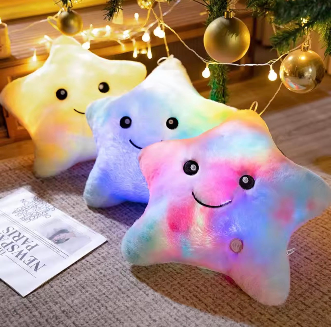 LED Light Star Plush Toy