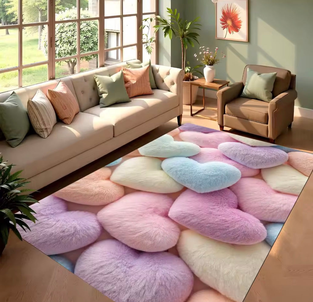 ✨ Colourful Plush Bubble Rug ✨