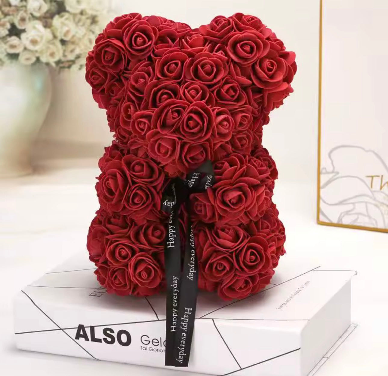 🤍 Luxury Rose Bear 🤍