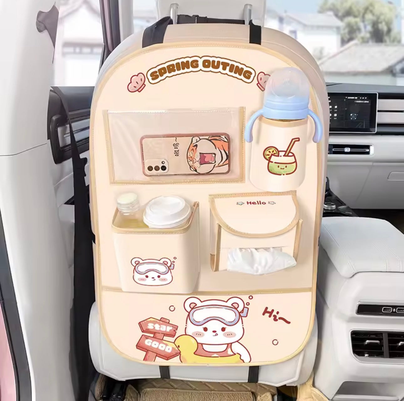 Car Back Seat Organiser