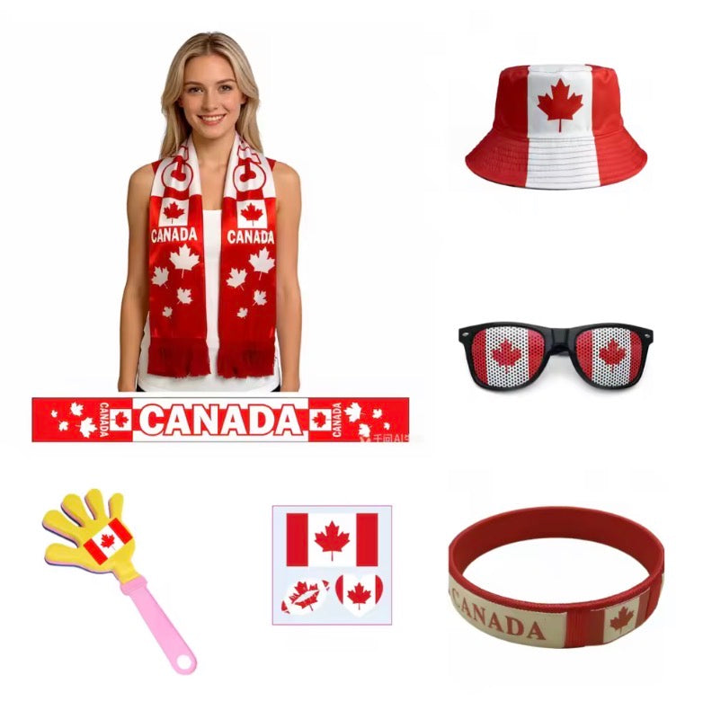 World Cup Fan Series 6-piece Combination Peripheral Cheering Supplies