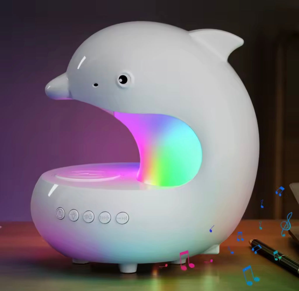Dolphin LED Night Light & Wireless Charger