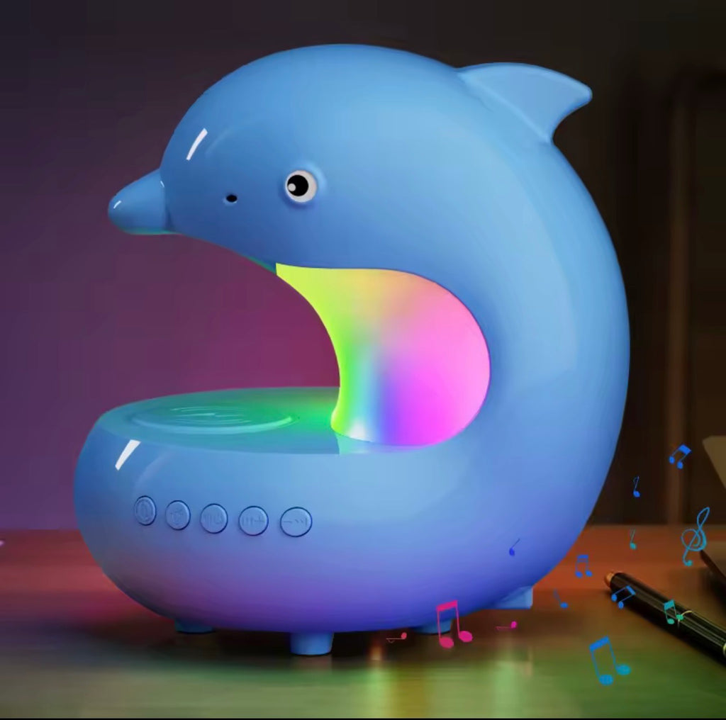 Dolphin LED Night Light & Wireless Charger