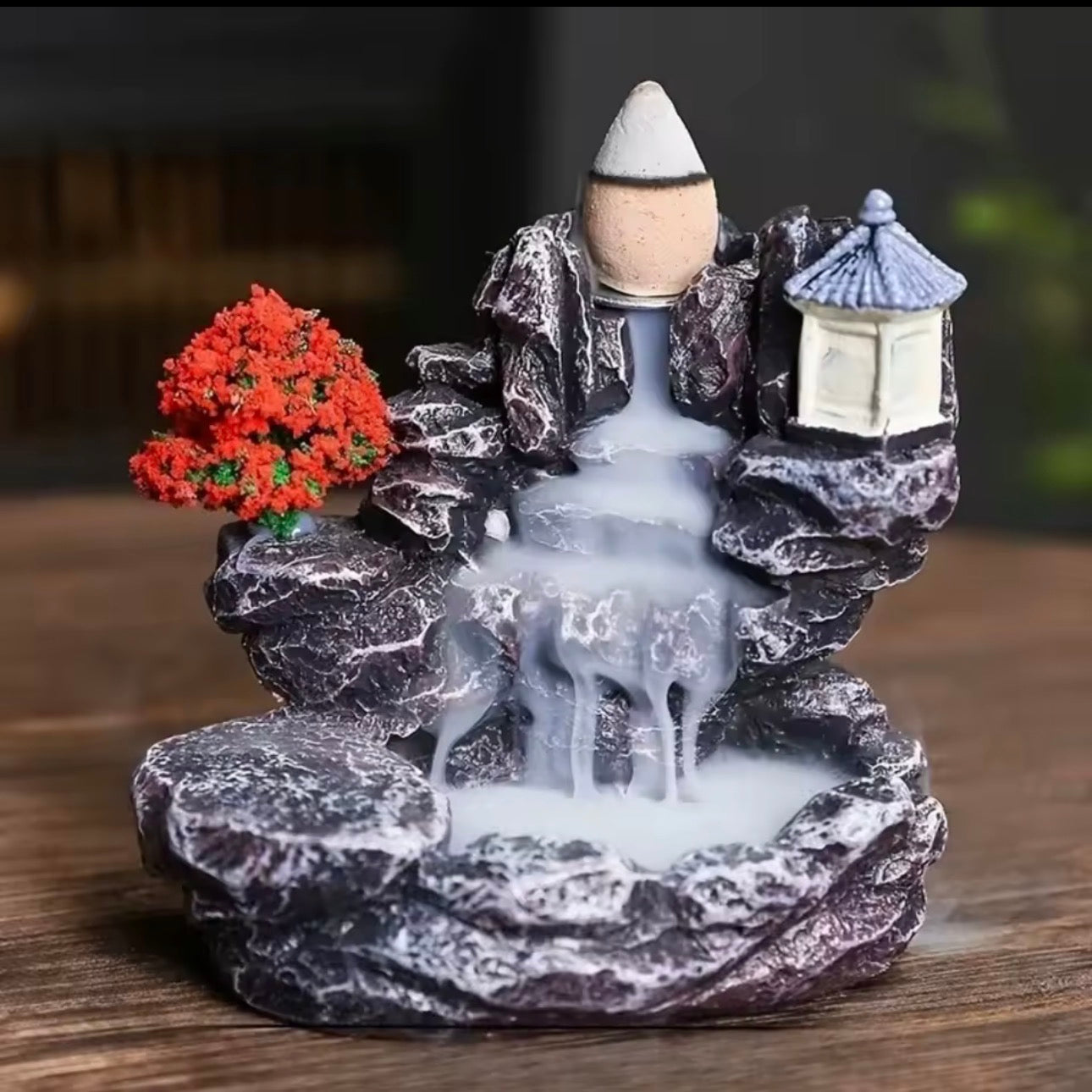 Recirculating Aromatherapy Waterfall Burner