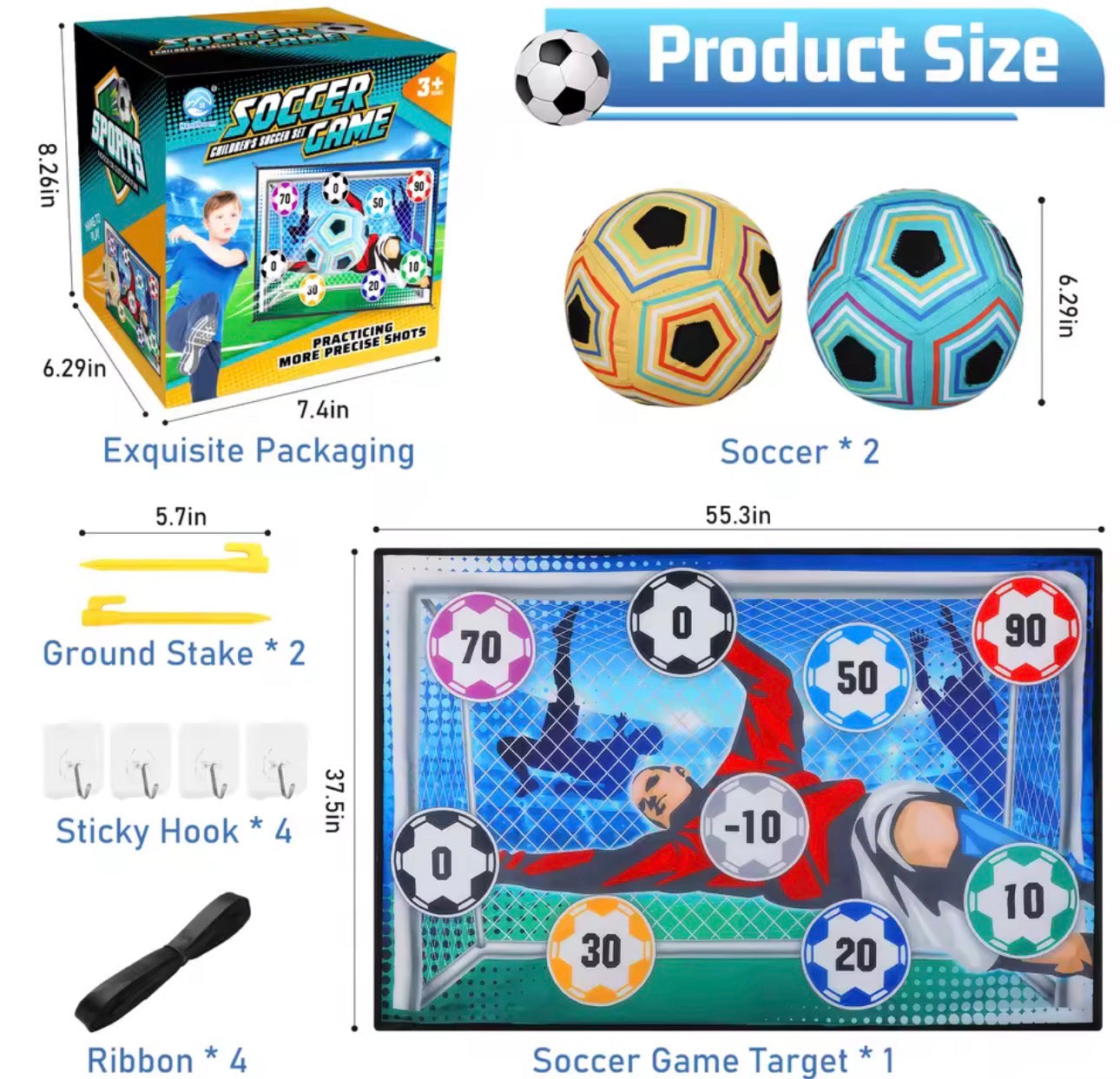 Kids Soccer Target Game ⚽